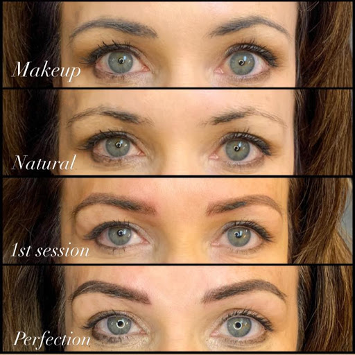 Explore tattoo ideas in french, creative tattoo ideas in Peoria Heights, available at BeautiFULL Brows By Jen Microblading - Permanent Makeup Wild Honey Beauty Studio