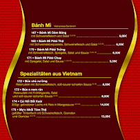 AsiaBistro - Thu.L à Erfurt menu