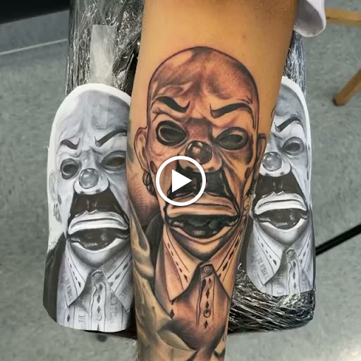 Explore monopoly man tattoo ideas, creative tattoo ideas in San Diego, available at Wylde Sydes Tattoo & Body Piercing