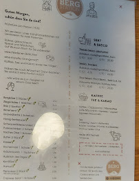 Menu / carte de Die Bergstation à Freiburg im Breisgau