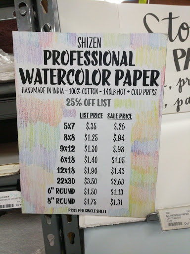 Art Supply Store «Artist & Craftsman Supply Charleston Uptown», reviews and photos, 981 King St, Charleston, SC 29403, USA