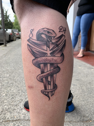 Explore tattoo ideas for side of stomach, creative tattoo ideas in Tacoma, available at Garfield Street Tattoo Co