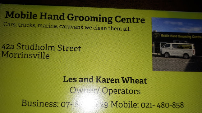 Mobile Hand Grooming Centre