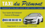 Service de taxi TAXI PIEMONT 67140 Barr
