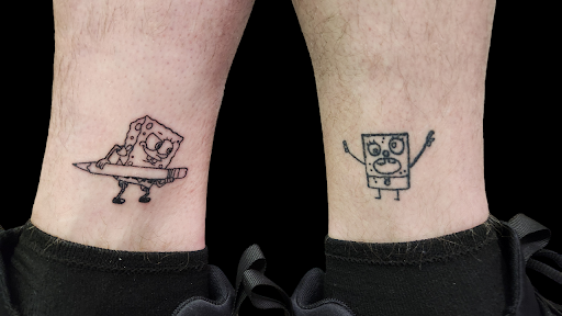 Explore the office tattoo ideas, creative tattoo ideas in Sparta, available at Nerd Ink