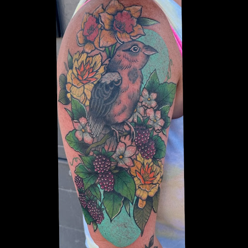 Explore tattoo ideas biker, creative tattoo ideas in Copperas Cove, available at Black Moon Tattoo Company