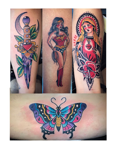 Explore family quote tattoo ideas, creative tattoo ideas in Madera, available at Sea Wolf Tattoo