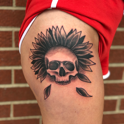 Explore party tattoo ideas, creative tattoo ideas in Lockport, available at Archer Ink Tattoo