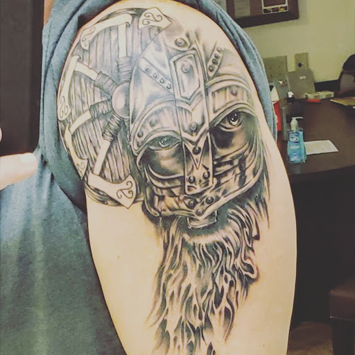 Explore brave tattoo ideas, creative tattoo ideas in Harrisburg, available at Rayzor Tattoos