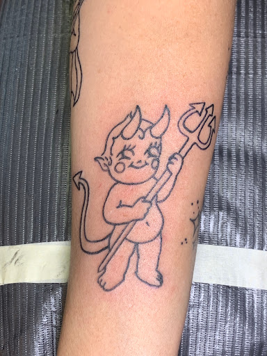 Explore athena goddess tattoo ideas, creative tattoo ideas in Cedar Falls, available at Tales Untold Tattoos