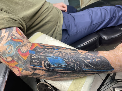 Explore cover up wrist tattoo ideas, creative tattoo ideas in Meridian, available at spACEys Rock N Roll Tattoo