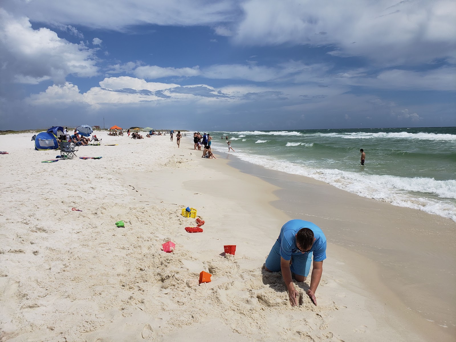 Photo de Langdon Beach - endroit populaire parmi les connaisseurs de la détente