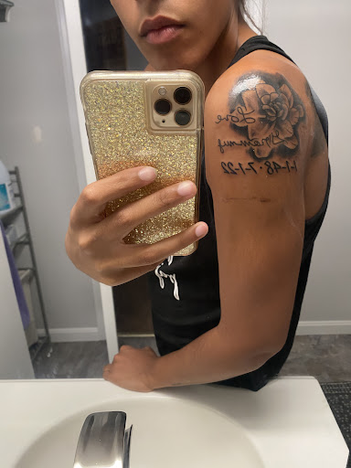 Explore alzheimer's tattoo ideas, creative tattoo ideas in Nashua, available at Red Maple Tattoo