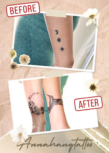Find small tattoo ideas for friends for your next unique tattoo in Garden Grove at Anna Hang Tattoo