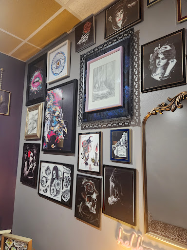 Explore small mushroom tattoo ideas, creative tattoo ideas in Warner Robins, available at Untold Pain Tattoo Studio