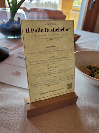 Menu / carte de Ristorante La Paterna à Giavera del Montello