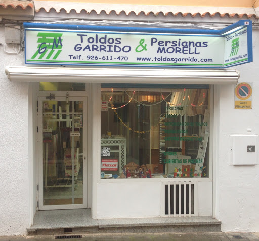 Toldos Garrido y Persianas Morell toldos en Manzanares