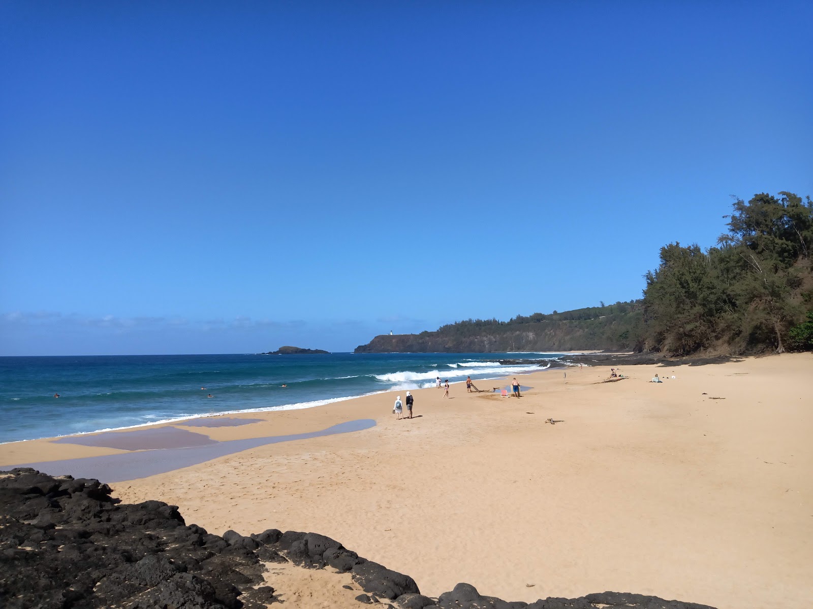 Foto di Kauapea Beach con molto pulito livello di pulizia