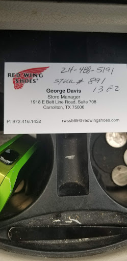 Boot Store «Red Wing», reviews and photos, 1918 E Belt Line Rd #708, Carrollton, TX 75006, USA