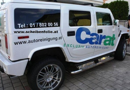 Carat Exclusiv Autoreinigung / Scheibenfolie