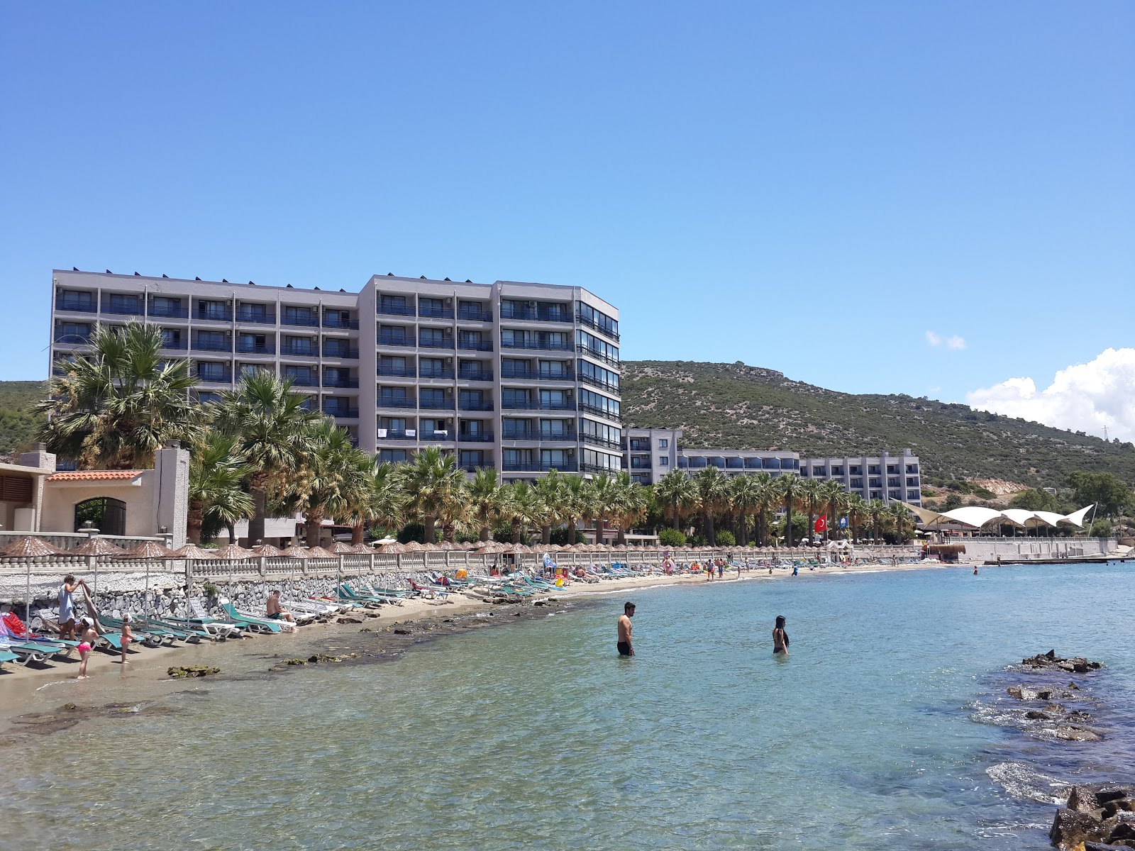 Tusan Plaji'in fotoğrafı otel alanı