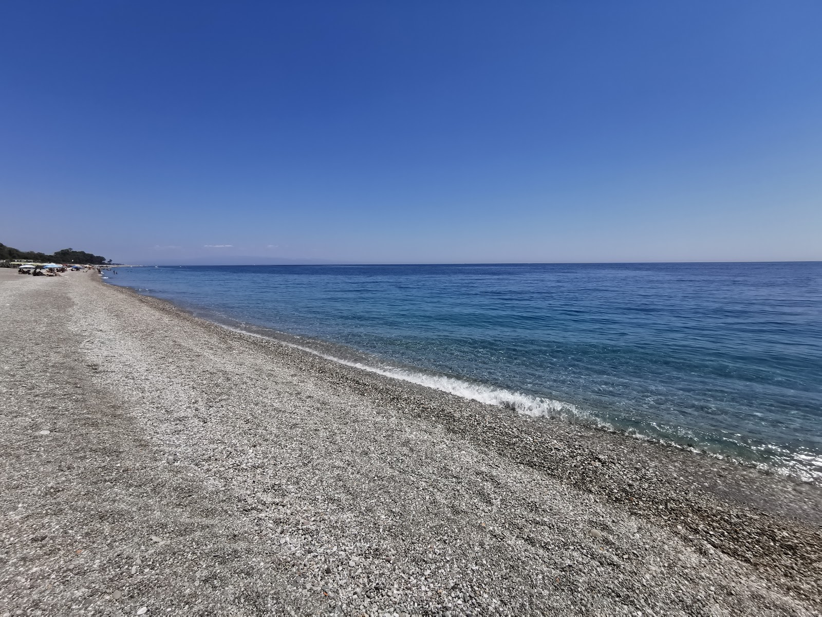 Zdjęcie Spiaggia di San Marco z powierzchnią szary kamyk