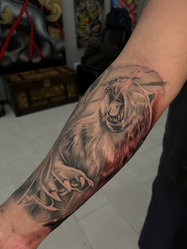 Explore 2003 tattoo ideas, creative tattoo ideas in Long Beach, available at Iron Age Tattoo