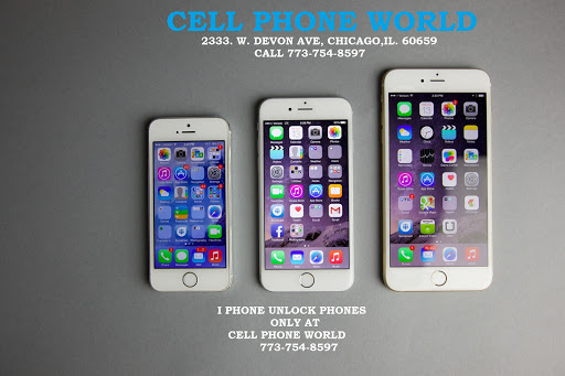Cell Phone Store «Cellphone World», reviews and photos, 2333 W Devon Ave, Chicago, IL 60659, USA