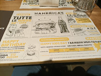 Menu / carte de Hamerica's prato à Prato