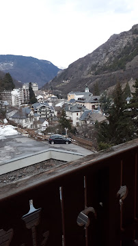 Extérieur du Restaurant Hôtel Le Verseau à Brides-les-Bains - n°10