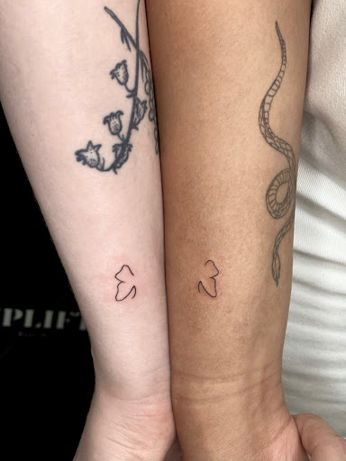 Explore greek words tattoo ideas, creative tattoo ideas in New York, available at UPLIFT TATTOO & PIERCING NYC