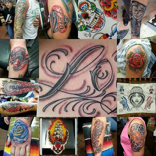 Explore memphis tattoo ideas, creative tattoo ideas in Santa Rosa, available at Avenue Tattoo