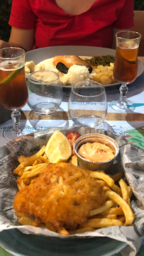 Fish and chips du Restaurant français Le New Haven à Dieppe - n°17