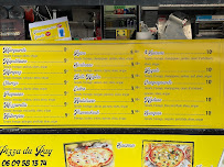 Carte du Pizza du Ray à Nice