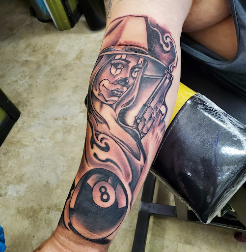 Explore tattoo ideas half sleeve, creative tattoo ideas in Bakersfield, available at CLASSIC STANDARD TATTOO CO.