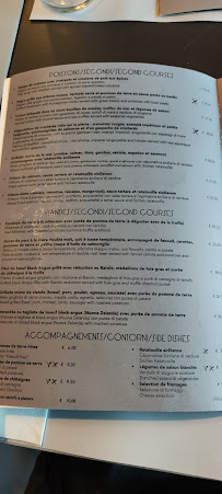 Coté Sud à Menton menu