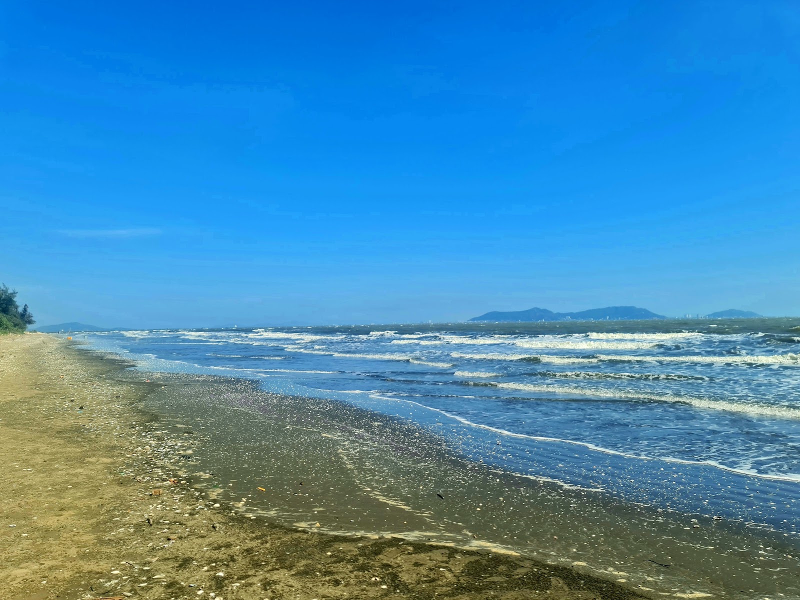 Foto von Can Thanh beach mit lange, gerade küste