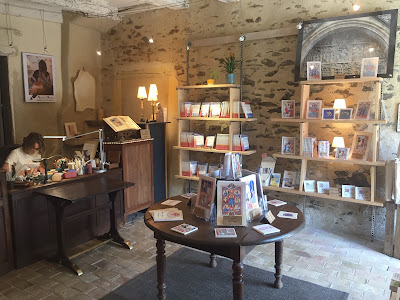 Atelier l'Appel du Chemin à Conques-en-Rouergue