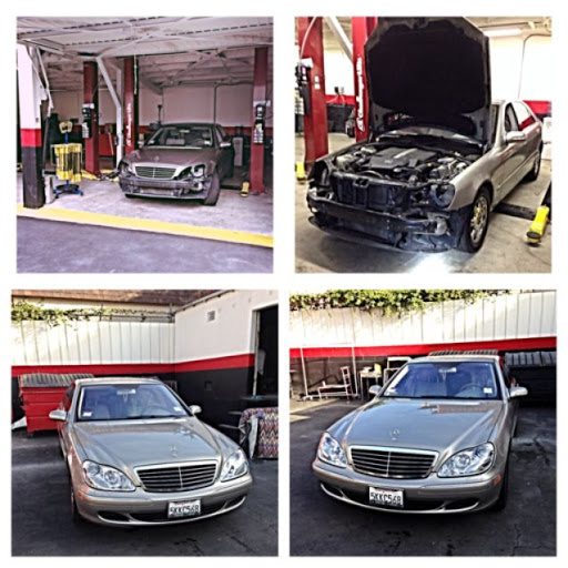 Auto Body Shop «Pristine Automotive Inc | Auto Repair Shop», reviews and photos, 919 N Fairfax Ave, West Hollywood, CA 90046, USA