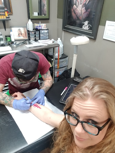 Explore cosmic tattoo ideas, creative tattoo ideas in Idaho Falls, available at Cellar Door Tattoo Collective LLC