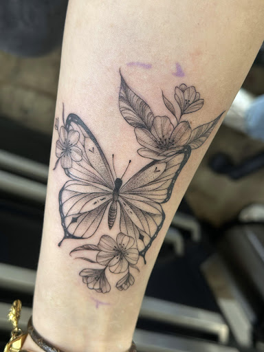 Explore candy tattoo ideas, creative tattoo ideas in Gainesville, available at Arte Tattoo Studios