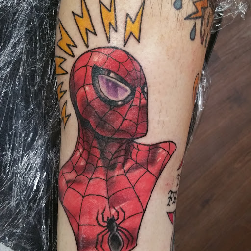 Explore eevee tattoo ideas, creative tattoo ideas in Fort Smith, available at Hanging City Body Modification