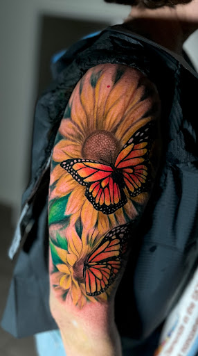 Explore skeleton key tattoo ideas, creative tattoo ideas in Puyallup, available at JoelRiosTattoos LLC