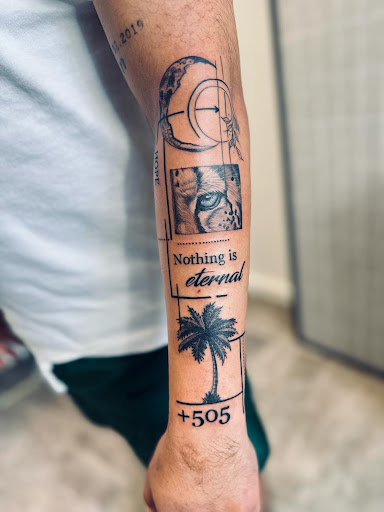 Explore animal skull tattoo ideas, creative tattoo ideas in Auburn, available at cstudiotattoo shop