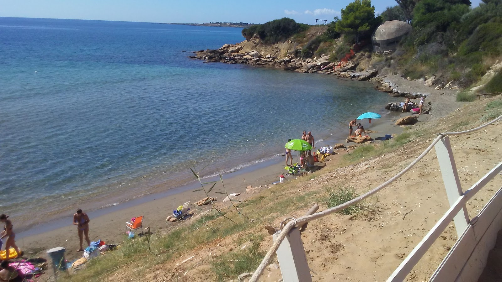 Foto de Spiaggia Fanusa con muy limpio nivel de limpieza