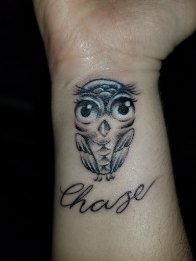 Explore christian tattoo ideas for females, creative tattoo ideas in San Antonio, available at Firme Copias Tattoo Studio