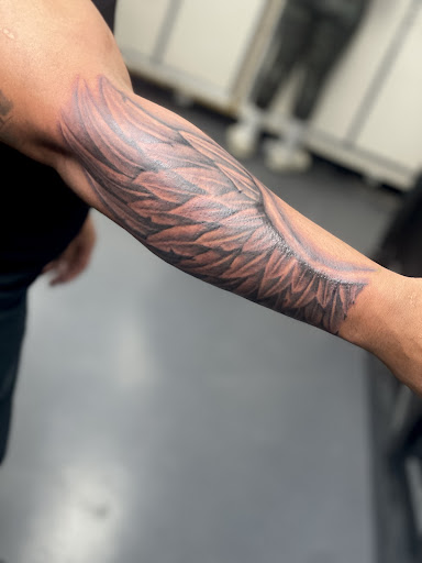 Explore sibling tattoo ideas for 2, creative tattoo ideas in Meridian, available at Creative Pain Tattoo Studio