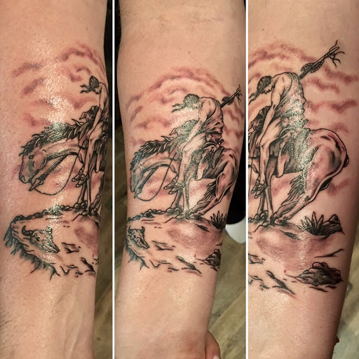 Explore rose tattoo ideas for women, creative tattoo ideas in Akron, available at Knuckle Up Ink Tattoos