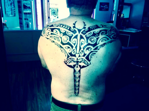 Explore half sleeve tattoo ideas for men, creative tattoo ideas in Kailua Kona, available at K Town Tattoo