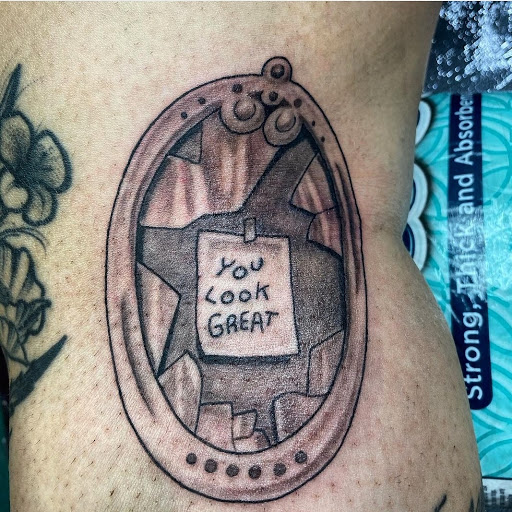 Explore hip tattoo ideas for females, creative tattoo ideas in Vancouver, available at Studio X Tattoos & Piercings